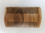 Handmade Sawcut double-sided wood Comb