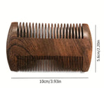 Handmade Sawcut double-sided wood Comb